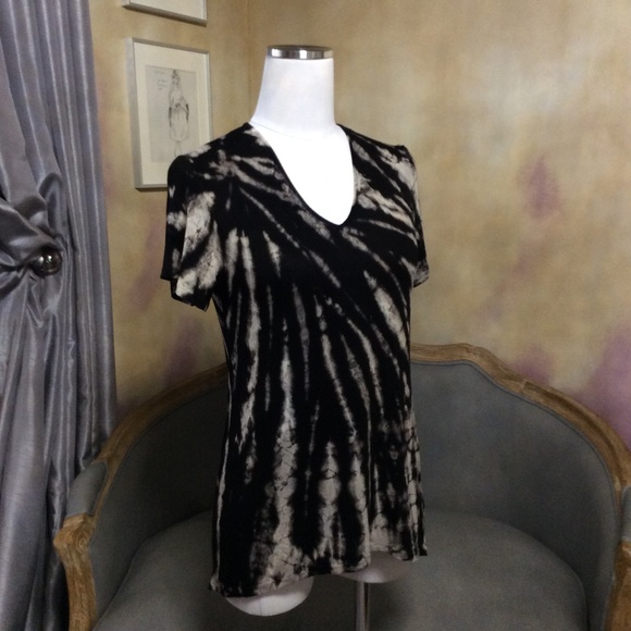 Luxury tie dye longline tee, size S, like new! - Picture 1 of 7